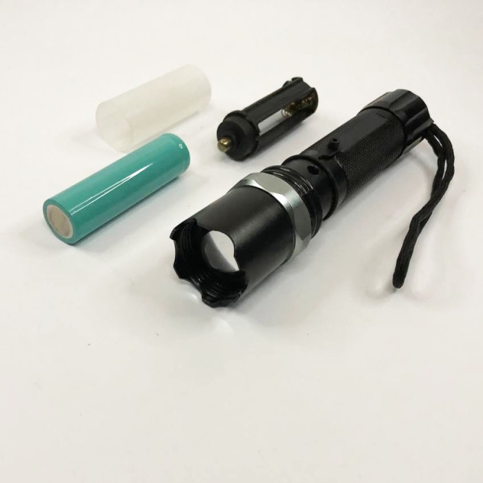 Портативний світлодіодний ліхтар з USB-зарядкою Bailong, Тактичні ліхтарі акумуляторні RE-95