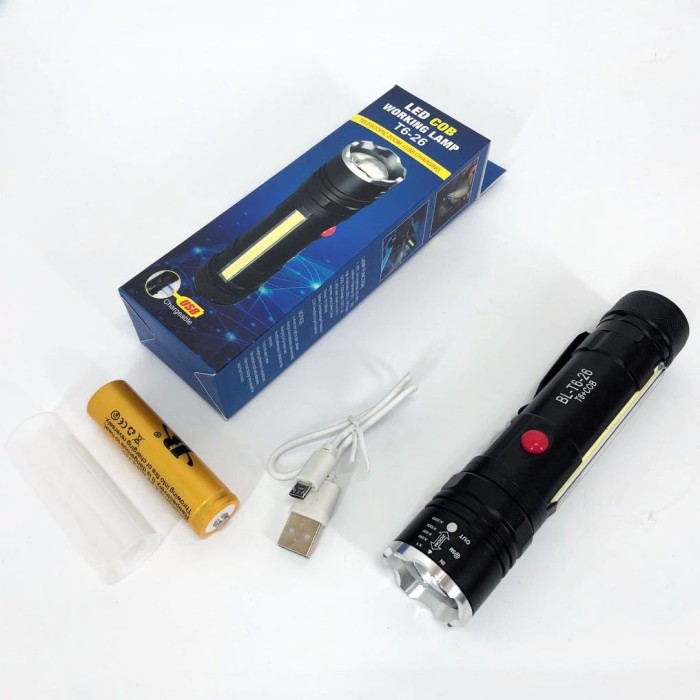 Акумуляторний ліхтар для домашнього використання Police, Тактичні ліхтарі акумуляторні DW-90