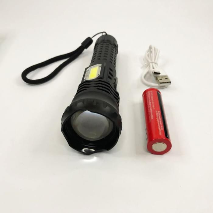 Яскравий ліхтарик Police BL-A95-P50+COB, Ліхтарик світлодіодний ручний DI-324 акумуляторний портативний
