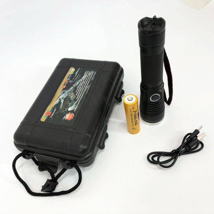 Ліхтар військовий зсу Police BL-A92-P50, Світильник зі світлодіодним зарядним портом RV-13