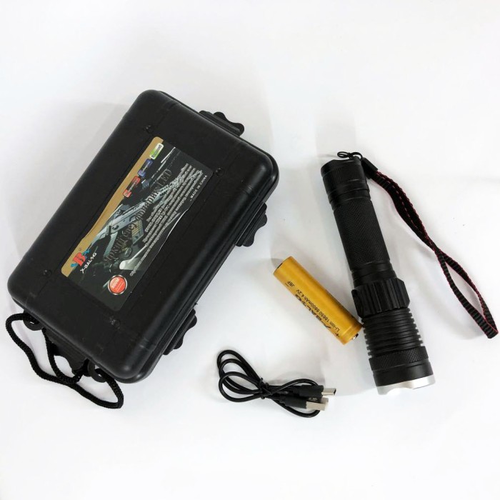 Перезаряджуваний ручний ліхтар Police BL-A92-P50, Компактний портативний ліхтар суперяскравий TS-14
