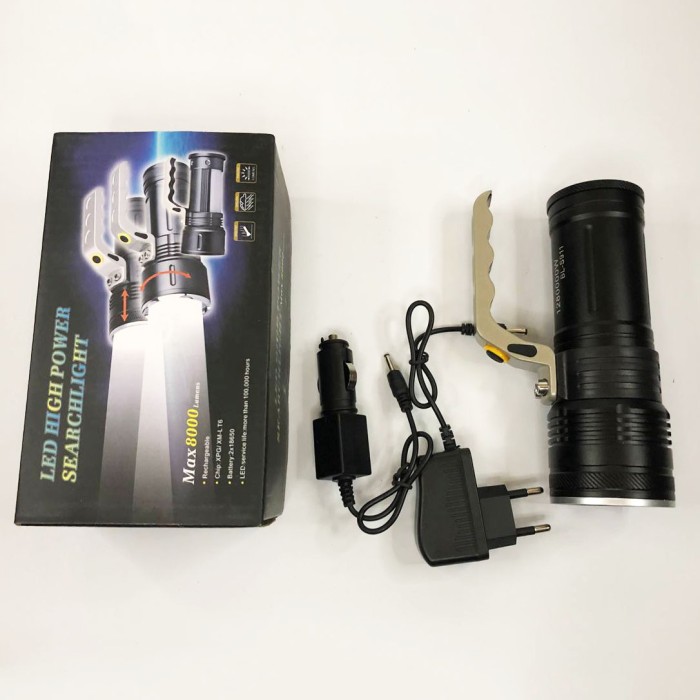 Алюмінієвий ліхтар Police, пошуковий ліхтар ручний, Сильний ліхтарик, Акумуляторні ручні ліхтарі IS-59