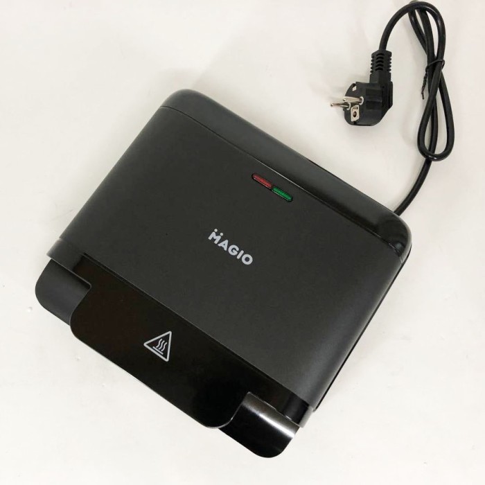 Гриль притискний хороший MAGIO MG-378 750 Вт, Притискний гриль для булочок і сендвічів NY-83