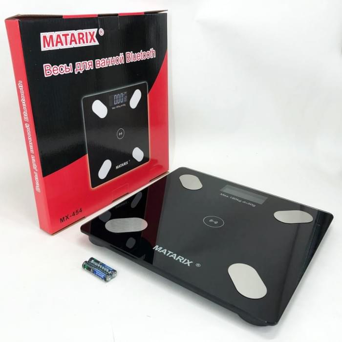 Ваги для дому MATARIX MX-454 App, Ваги смарт розумні, Ваги для дому, Ваги GX-111 для дому