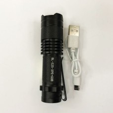 Світильник зі світлодіодним зарядним портом, Потужний ліхтарик для дому із зарядкою MC-17