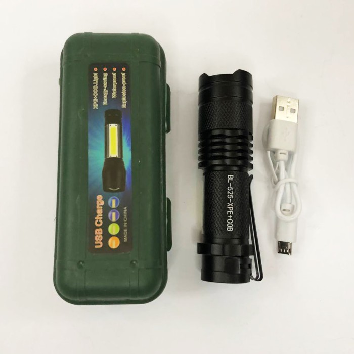 Світильник зі світлодіодним зарядним портом, Потужний ліхтарик для дому із зарядкою MC-17