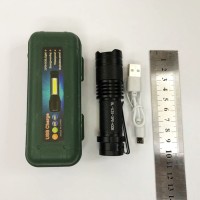 Світильник зі світлодіодним зарядним портом, Потужний ручний ліхтар повербанк, Ліхтар вуличний ручний EO-10