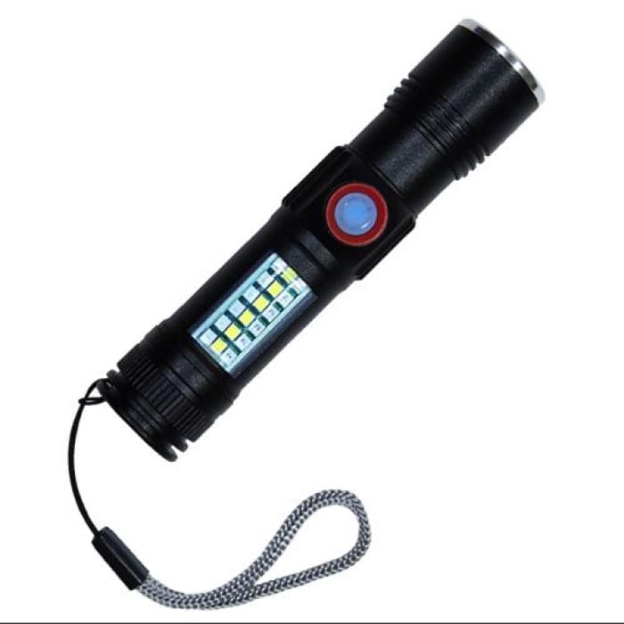 Гарний ліхтар для полювання SY-1903C-P50+SMD+RGB, Штурмовий тактичний ліхтар, YS-820 Ліхтарик поліція