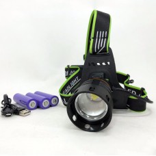 Led ліхтар на голову, Ліхтар для походів на лоб, з фіксацією голові Налобна лампа YH-67