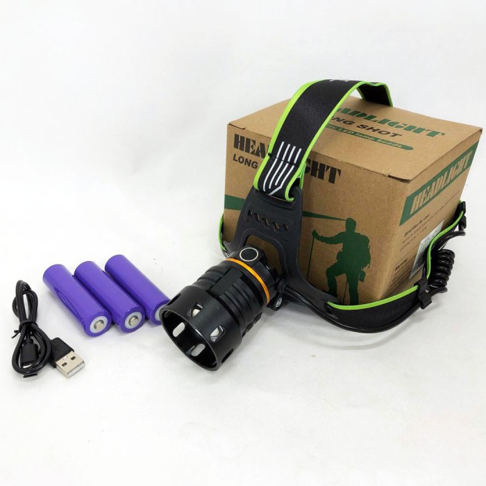 Налобний акумуляторний ліхтар на голову Police, Ліхтарик налобник, Налобний ліхтар для монтажних робіт WK-34