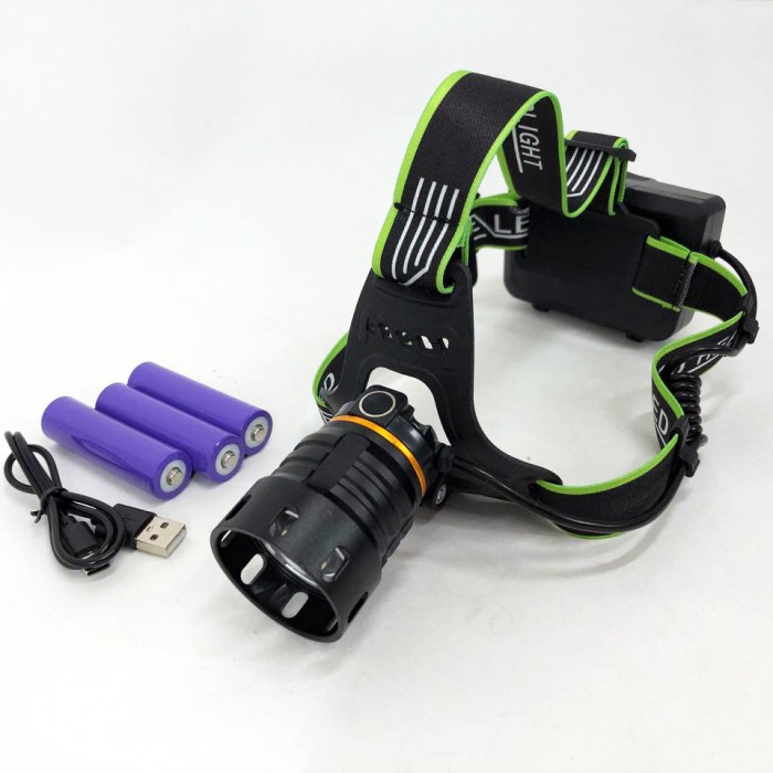 Налобний акумуляторний ліхтар на голову Police, Ліхтарик налобник, Налобний ліхтар для монтажних робіт WK-34