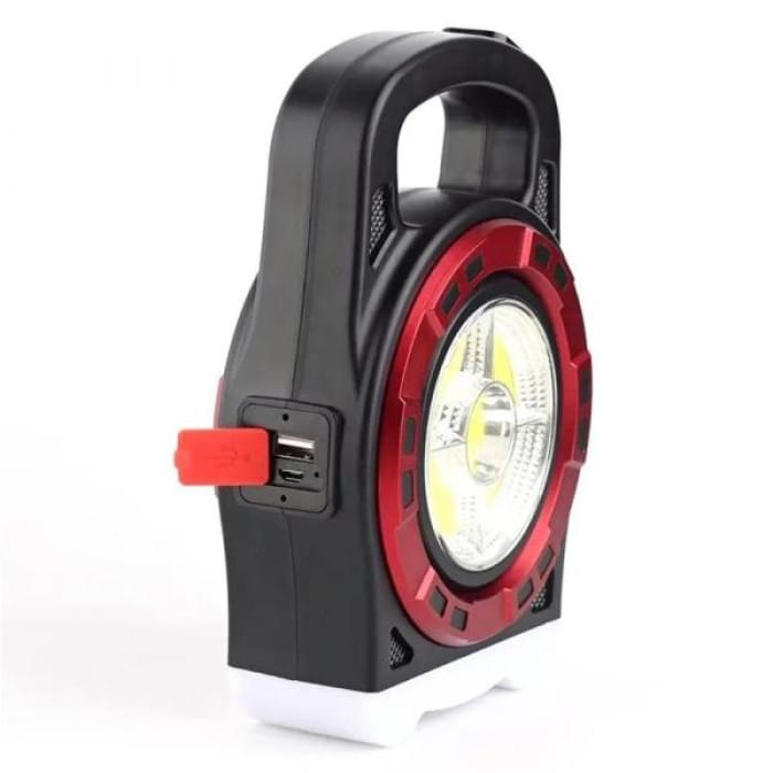 Аварійної ручний прожектор 6678С-3LED+5COB, Кемпінгова акумуляторна лампа, BE-349 Ручний прожектор