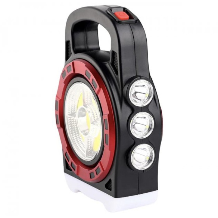 Ліхтар світлодіодний прожектор 6678С-3LED+5COB, Ліхтар прожектор переносний Ручний DY-50