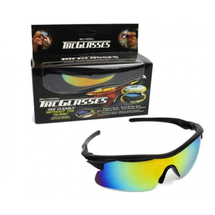 Окуляри тактичні сонцезахисні TAG GLASSES поляризовані антивідблискові для XQ-459 водіїв різнокольорові