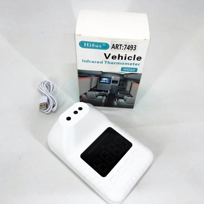 Стаціонарний безконтактний термометр Hi8us HG 02 з голосовими повідомленнями, Термометр електронний BD-13