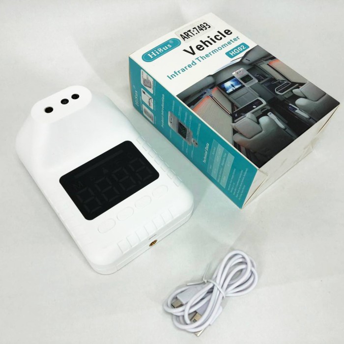 Стаціонарний безконтактний термометр Hi8us HG 02 з голосовими повідомленнями, Термометр електронний KU-89