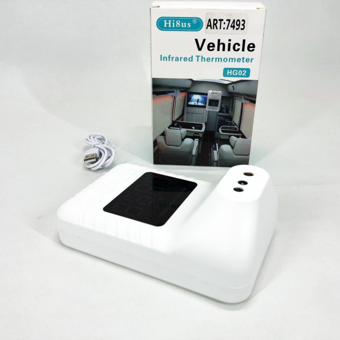 Стаціонарний безконтактний термометр Hi8us HG 02 з голосовими повідомленнями, Термометр електронний KU-89