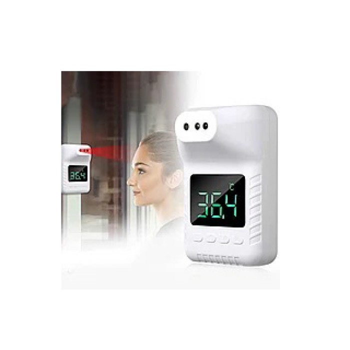 Стаціонарний безконтактний термометр Hi8us HG 02 з голосовими повідомленнями, Термометр електронний ZT-43