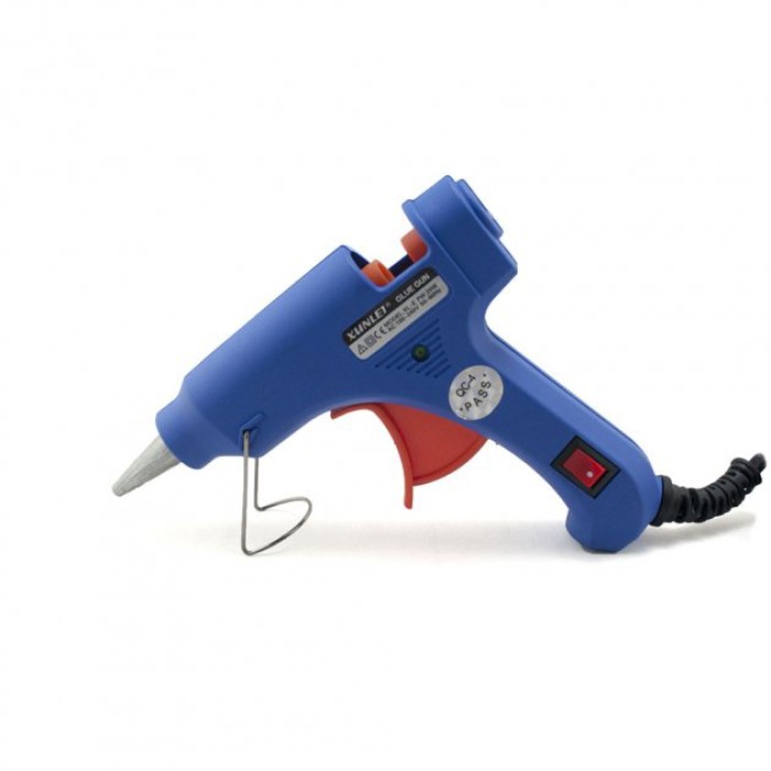 Клейовий пістолет для гарячої розплаву XUNLEI, Пістолет для клею силікону електричний CO-10
