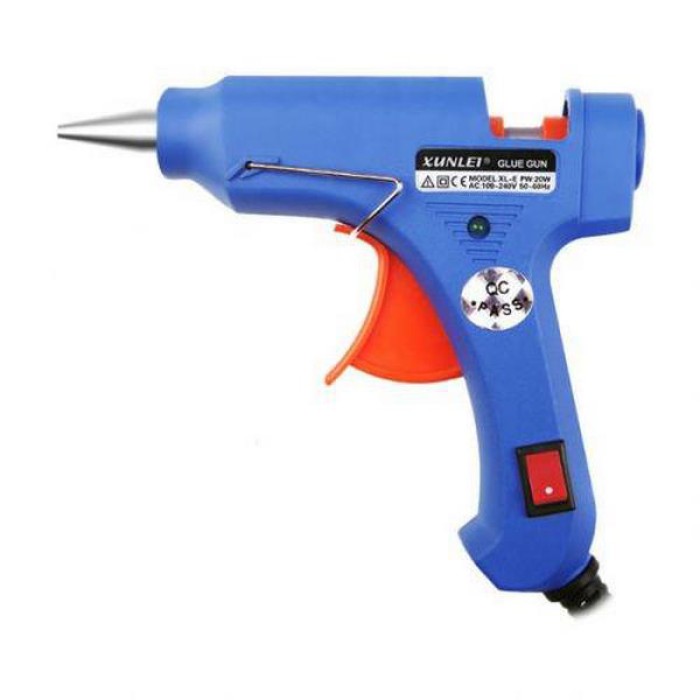 Клейовий пістолет для гарячої розплаву XUNLEI, Пістолет для клею силікону електричний CO-10