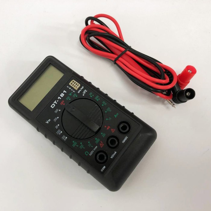 Відмінний мультиметр DT-181, Мультиметр універсальний для тестування електрообладнання OC-38
