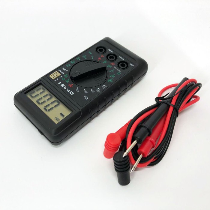 Відмінний мультиметр DT-181, Мультиметр універсальний для тестування електрообладнання OC-38