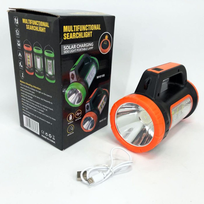 Ліхтар лампа для кемпінгу світлодіодний з гачком XBL 818C-3W+COB Підвісна лампа ліхтар YD-39