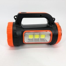 Кемпінговий ліхтар XBL 818C-3W+COB, ліхтар-світильник акумуляторний кемпінговий. Колір: помаранчевий