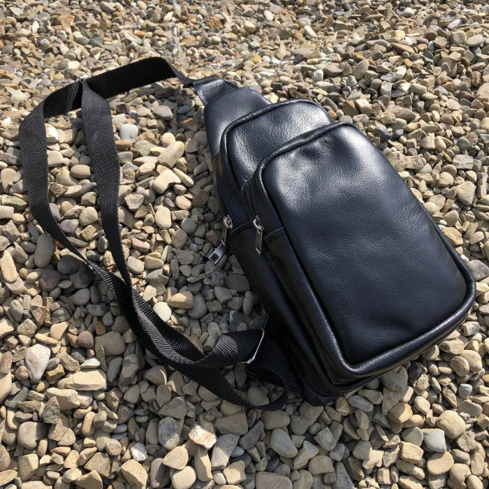 Чоловіча сумка через плече нагрудна, Сумка слінг для чоловіків чоловіча легка через плече DP-11