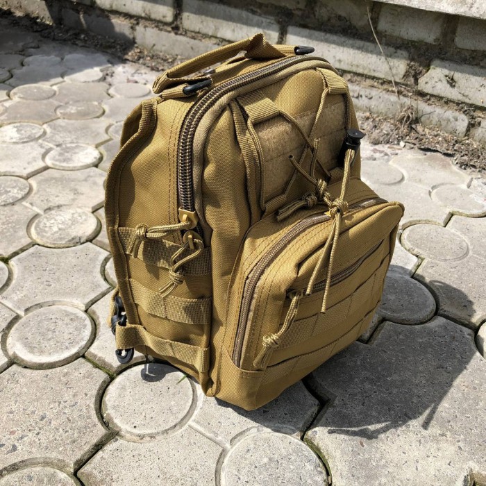 Чоловіча сумка крос-боді, Сумка однолямочна чоловіча крос боді тактична для чоловіків YV-35