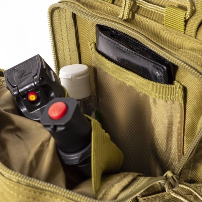 Чоловіча сумка-слінг тактична хакі, Сумка через плече військова маскування, Сумка чоловіча тактика SZ-23