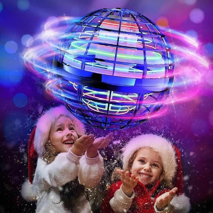 М'яч спиннер світиться FlyNova, Літаючий спіннер левітуючий, Літаючий куля що світиться VS-75