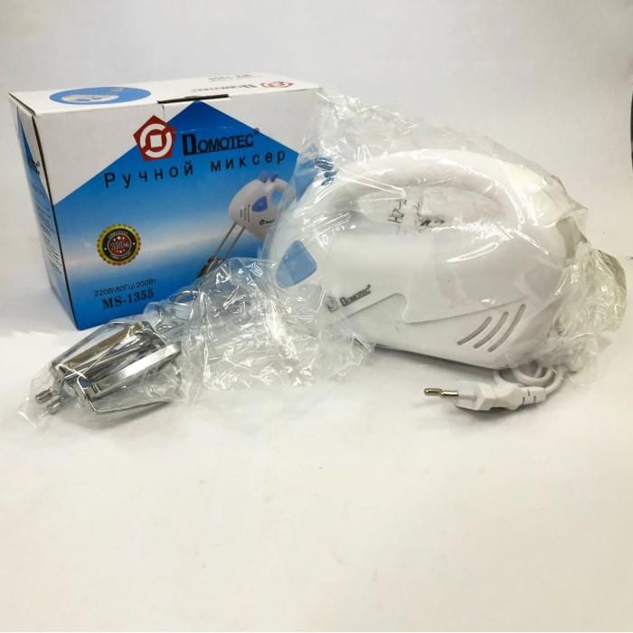 Міксер для крему кухонний Domotec MS-1355, Ручний міксер шейкер, Двох PG-746 вінчиковий міксер