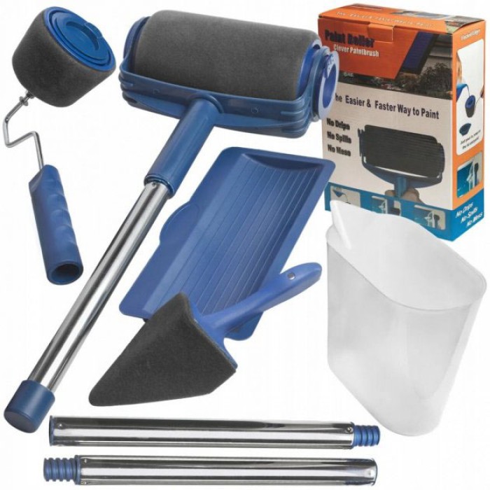 Набір для фарбування стін стелі підлоги валик з резервуаром Paint Roller 5 в 1 WK-20