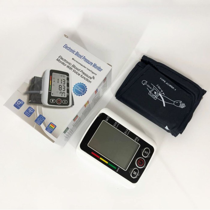 Тонометр для моніторингу кров'яного тиску LUX X-180, Тонометр для плеча, Електро вимірювання тиску JH-23