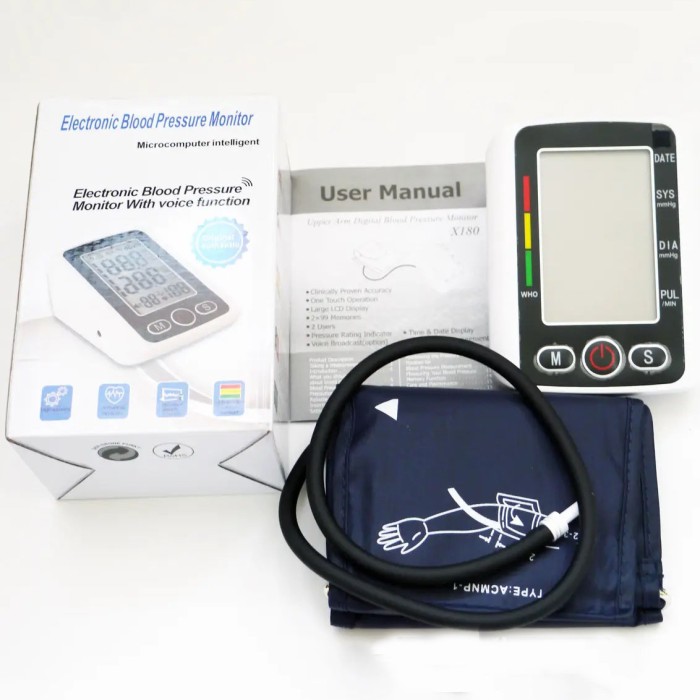 Вимірювач кров'яного тиску LUX X-180, Автоматичний прилад для вимірювання артеріального тиску BP-56