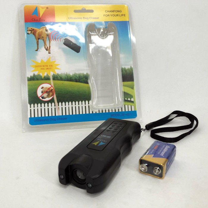 Уз відлякувач собак Ultrasonic ZF-851, Професійний ультразвуковий відлякувач від собак ER-82