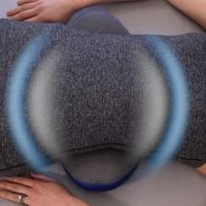Ортопедична подушка для попереку Lumbar Support TV One. Подушка для попереку з ефектом пам'яті з м'яким тканинним покриттям, DQ-219 що дихає.