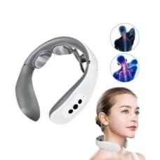 Роликовий масажер для шиї Smart Neck Massager HX-1680, Шийна подушка для масажу, Масажер AB-800 в машину