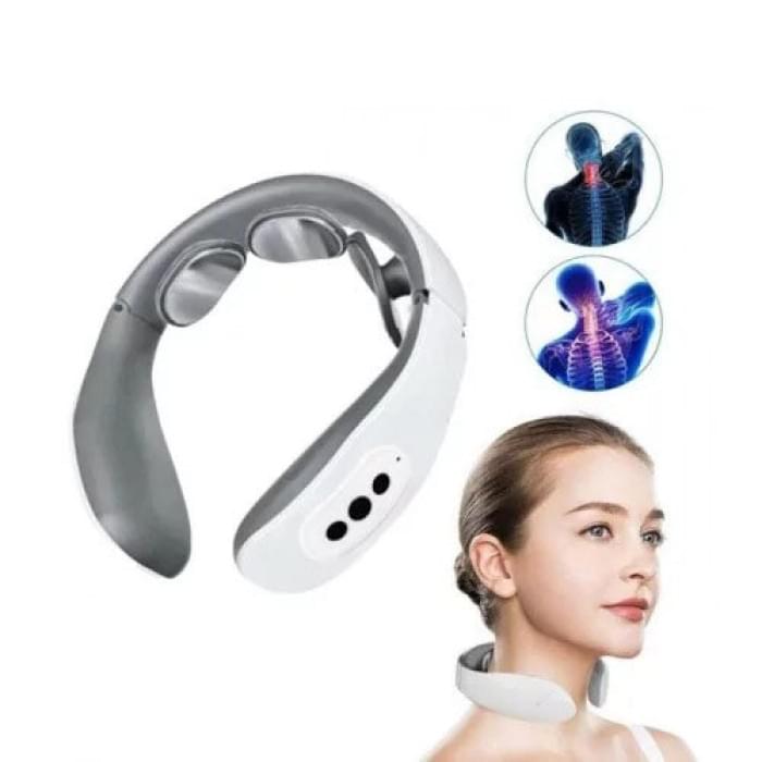Роликовий масажер для шиї Smart Neck Massager HX-1680, Шийна подушка для масажу, Масажер AB-800 в машину