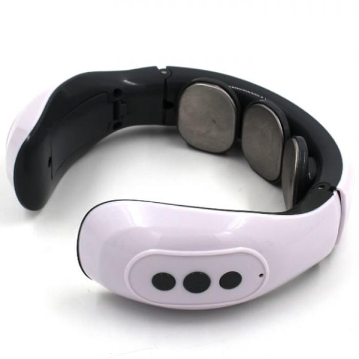 Роликовий масажер для шиї Smart Neck Massager HX-1680, Шийна подушка для масажу, Масажер AB-800 в машину