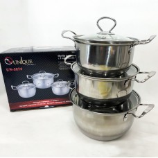 Набір каструль з антипригарним покриттям, Гарний набір каструль з антипригарним покриттям GM-54