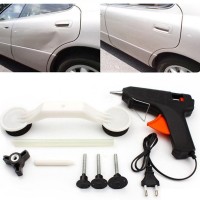 Інструмент для видалення вм'ятин на авто Clefers Pops-a-Den- Рихтування своїми руками - Клей, Пістолет, Присоска в комплекті YI-22