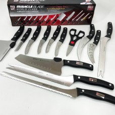 Якісні ножі для дому Contour Pro Knives 13, Професійні ножі для домашньої кухні Сталеві кухонні IW-26