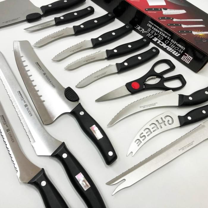 Нержавіючий кухонний ніж Contour Pro Knives 13, Набір литих ножів, Ніж VI-861 сталь кухонний