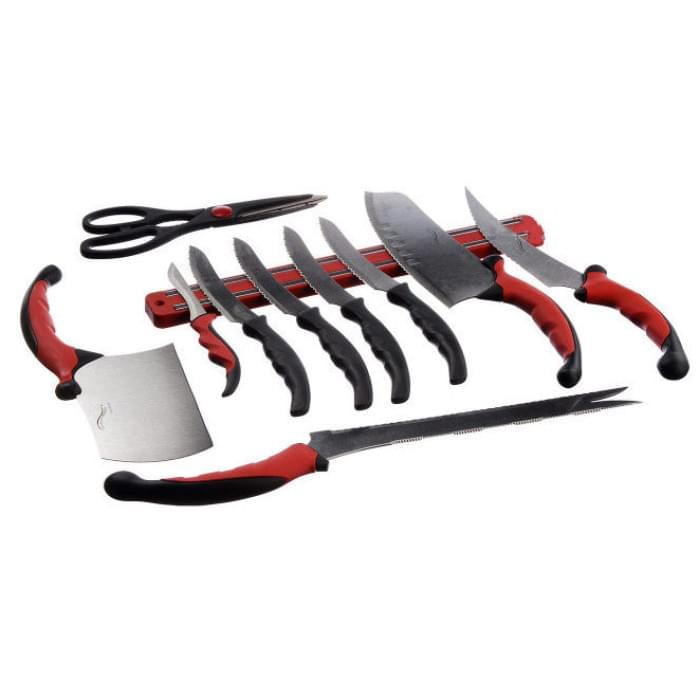 Нержавіючий кухонний ніж Contour Pro Knives 13, Набір литих ножів, Ніж VI-861 сталь кухонний