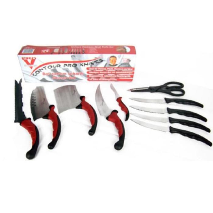 Нержавіючий кухонний ніж Contour Pro Knives 13, Набір литих ножів, Ніж VI-861 сталь кухонний