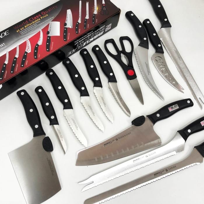 Нержавіючий кухонний ніж Contour Pro Knives 13, Набір литих ножів, Ніж VI-861 сталь кухонний