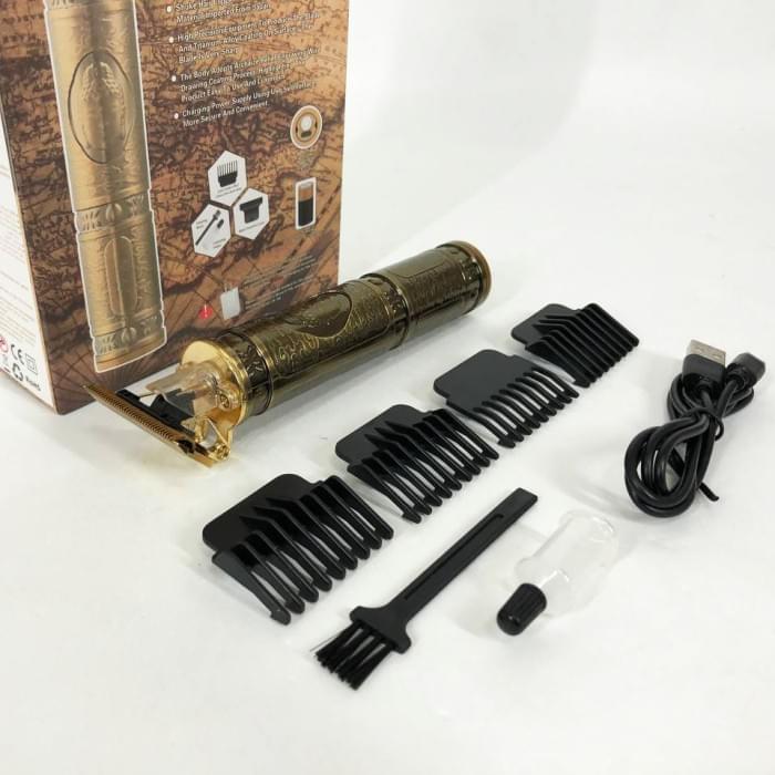 Бритва для бороди Shuke SK-8017, Бездротова машинка для стрижки для дому, Тример для тіла UO-184 чоловічий топ
