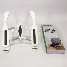 Підставка для ноутбука Multi-Position foldable bracket JC-25 8х22смСтильна підставка. Колір: білий TU-23
